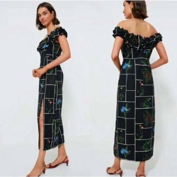 TUCKERNUCK black fresher buds Suze dress NWT Size 0 - Picture 6 of 13